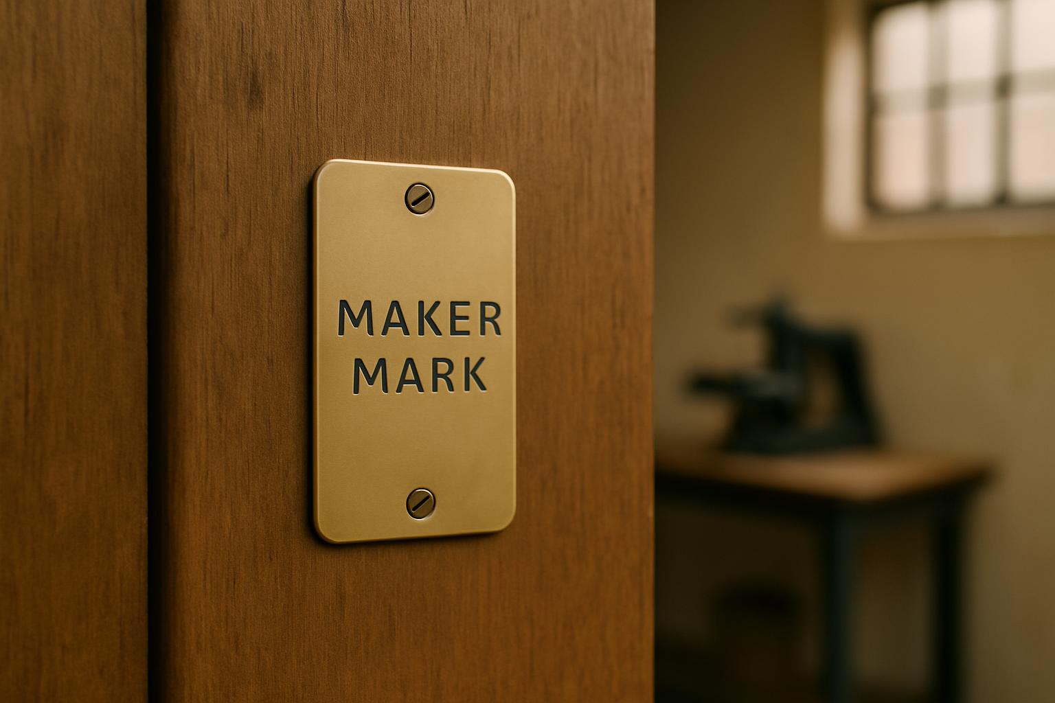Maker Mark Brass
